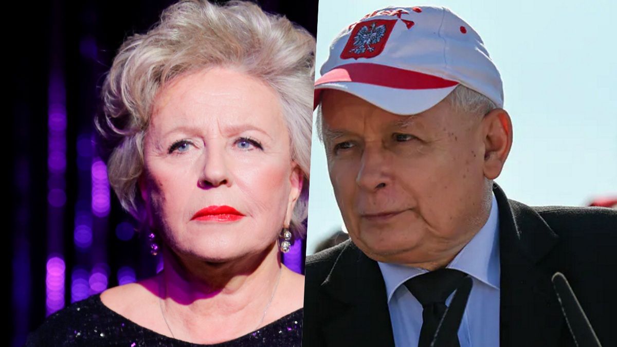 Krystyna Janda odpowiedziała na słowa Jarosława Kaczyńskiego 