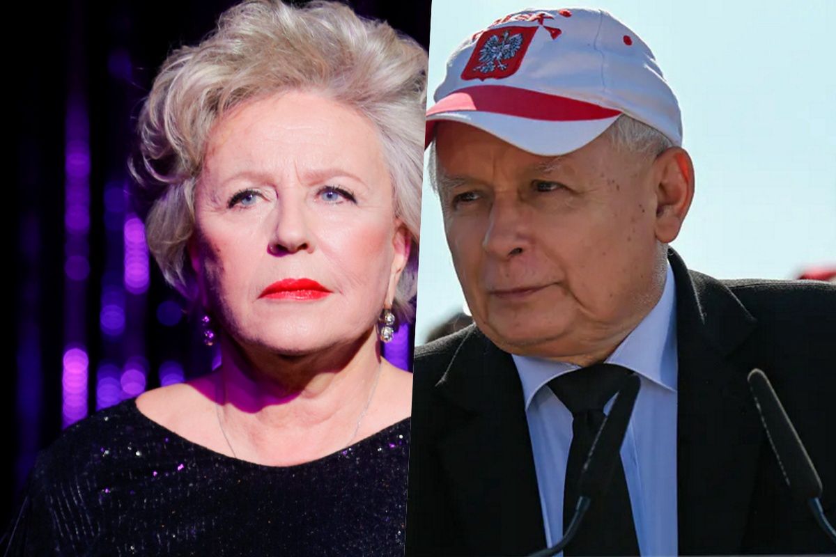 Krystyna Janda odpowiedziała na słowa Jarosława Kaczyńskiego 