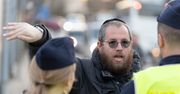 Policjanci zabezpieczali pielgrzymkę Chasydów w Leżajsku