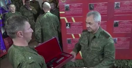 Szojgu odwiedził okupowaną Ukrainę? Jest nagranie