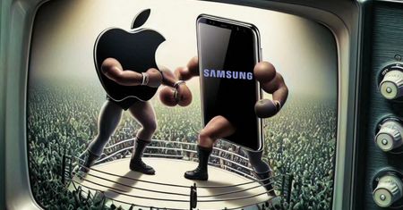 Gdzie Apple'a biją, tam Samsung korzysta. Koreańczycy ośmieszyli rywala
