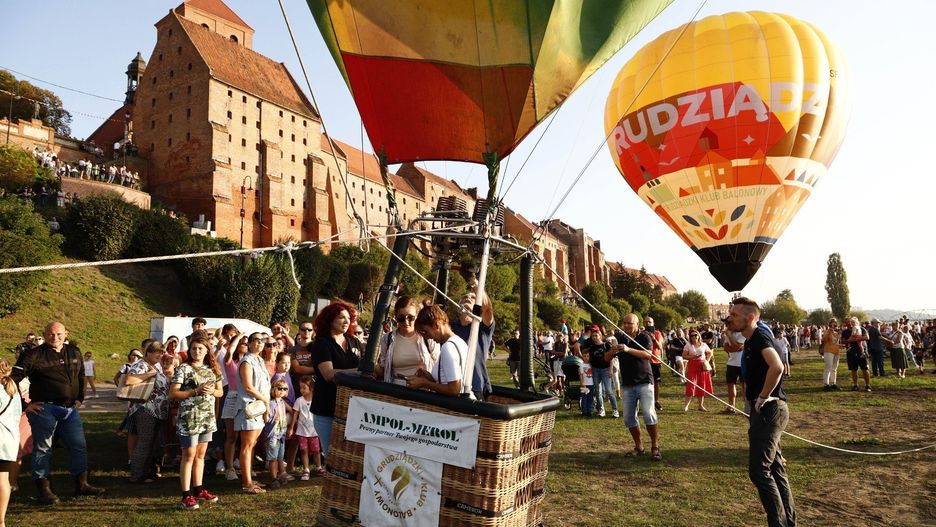 Sobotnia Fiesta Balonowa w Grudziądzu