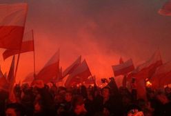 Marsz dotarł na błonia Stadionu. Rondo de Gaulle'a przejezdne