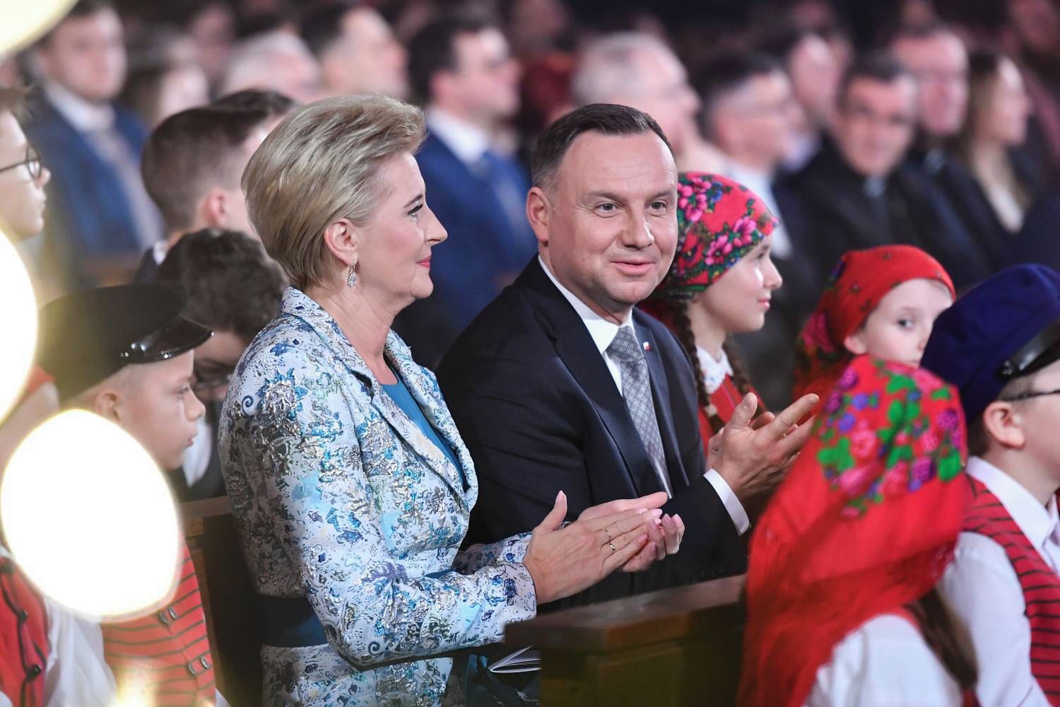 Agata Duda – koncert kolęd TVP 2019: Jaka Wigilia, taki cały rok
