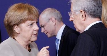 Monti i Merkel będą radzić jak walczyć z kryzysem