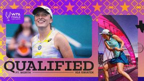 Iga Świątek pewna gry w wielkim turnieju. WTA potwierdza