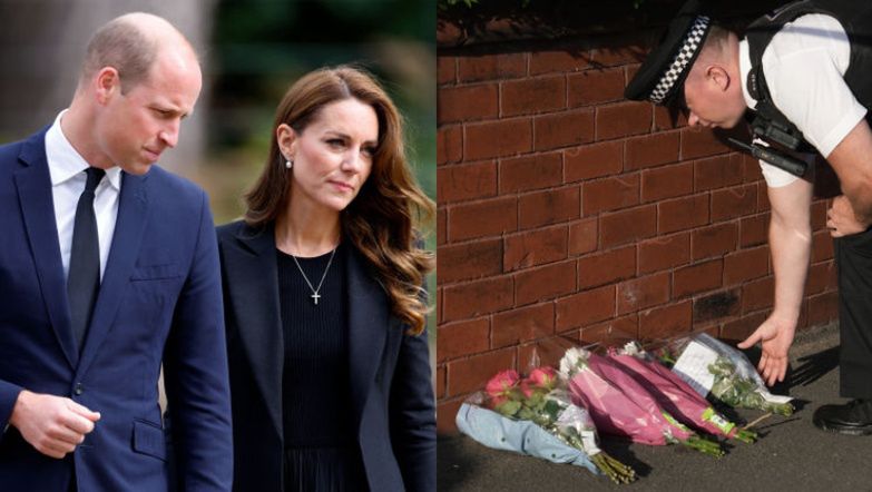 Princess Kate and Prince William have spoken out after the knife attack