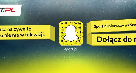 Redakcja Sport.pl zaczyna korzystać z aplikacji Snapchat
