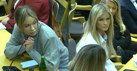 Tak wyglądało starcie Dody i Joanny Krupy w Sejmie. Piosenkarka była wyraźnie poirytowana (WIDEO)