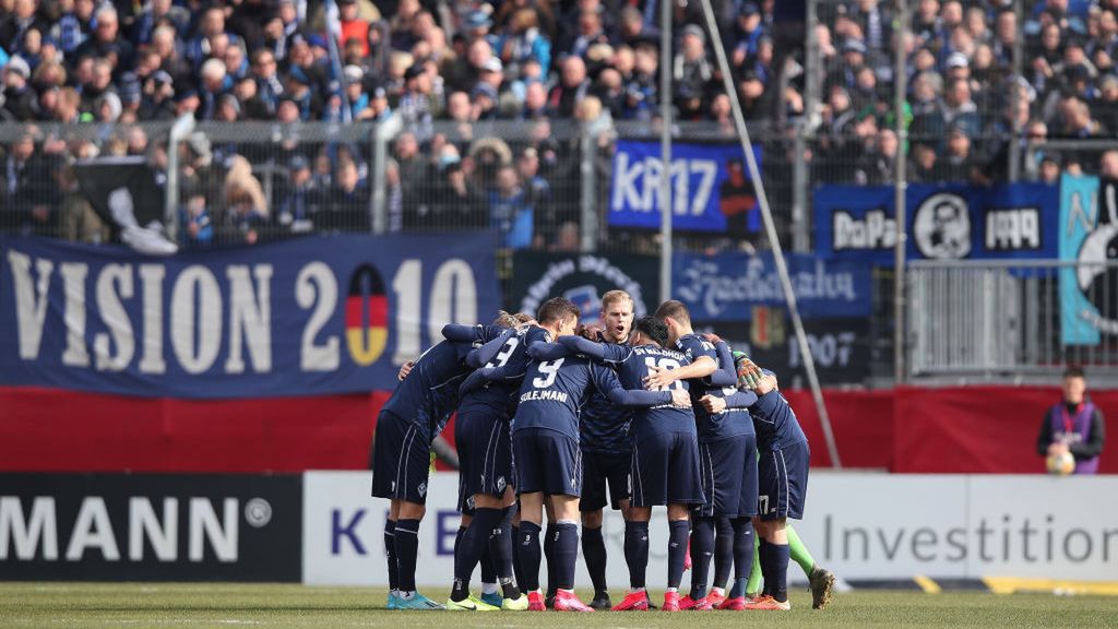 Zdjęcie okładkowe artykułu: Getty Images / Christian Kaspar-Bartke / Na zdjęciu: piłkarze SV Waldhof Mannheim