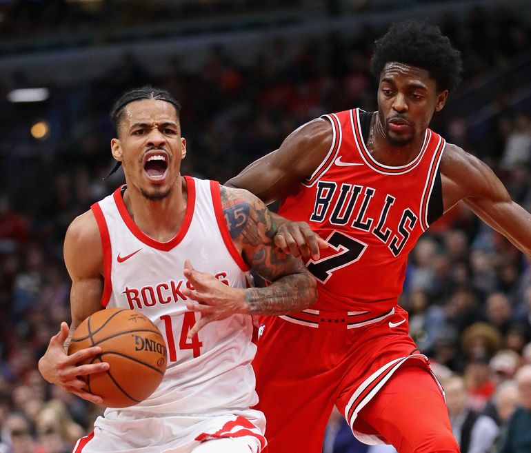 Gerald Green w barwach Houston Rockets