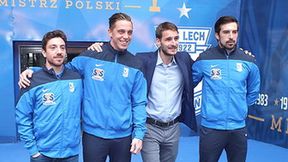 Przedstawienie nowych piłkarzy Lecha Poznań (galeria)