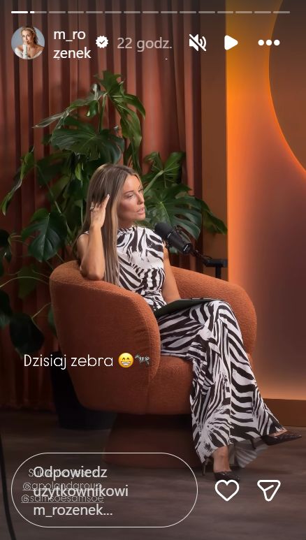 Małgorzata Rozenek-Majdan zachwyciła w sukni w zebrę