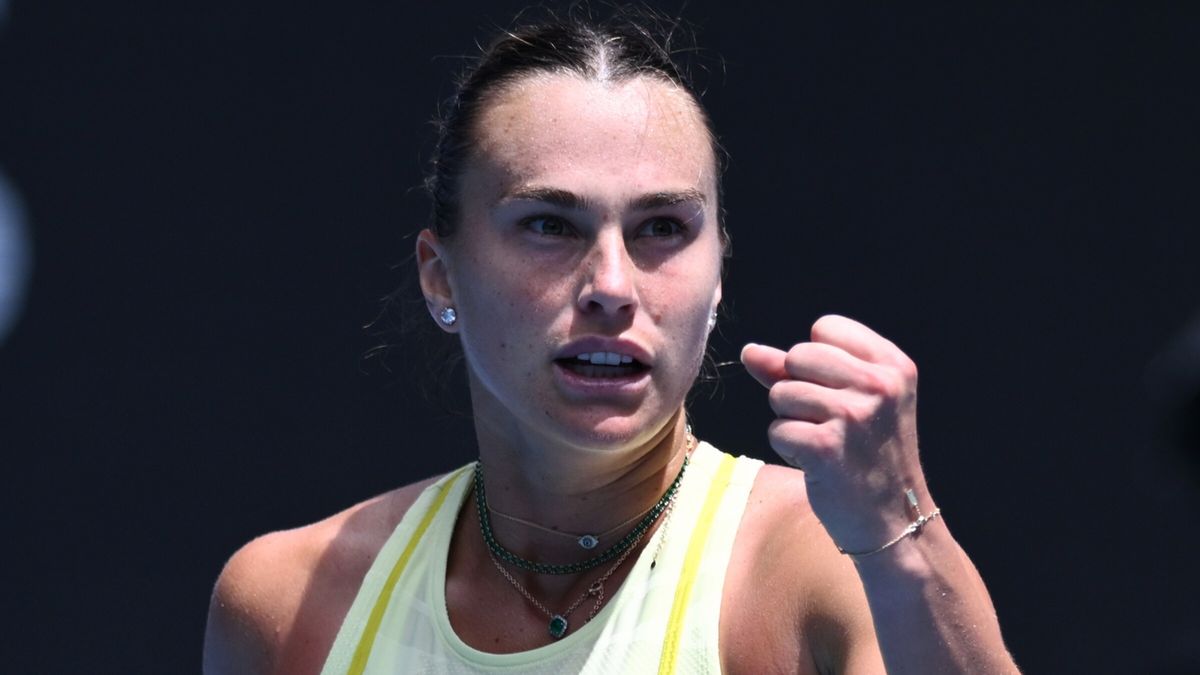 PAP/EPA / JOEL CARRETT / Na zdjęciu: Aryna Sabalenka