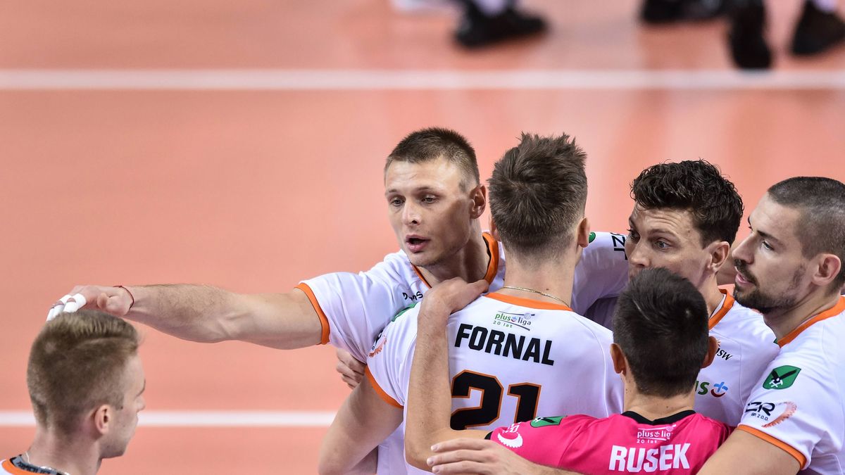 Newspix / Łukasz Laskowski / Na zdjęciu: siatkarze Jastrzębskiego Węgla