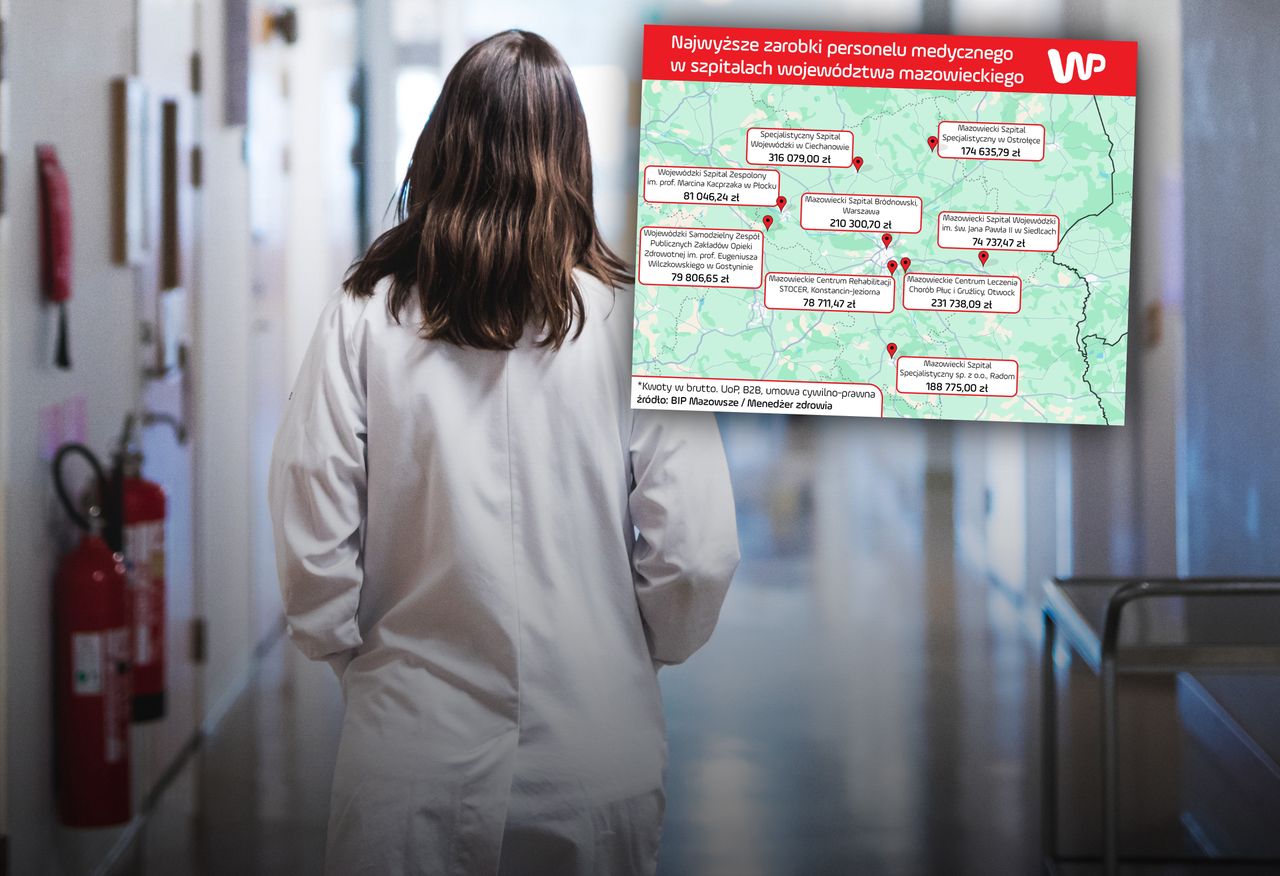 Lekarz w publicznym szpitalu zarobił 316 tys. zł w miesiąc. Dyrektor: "Płacę tyle, ile wycenia rynek"