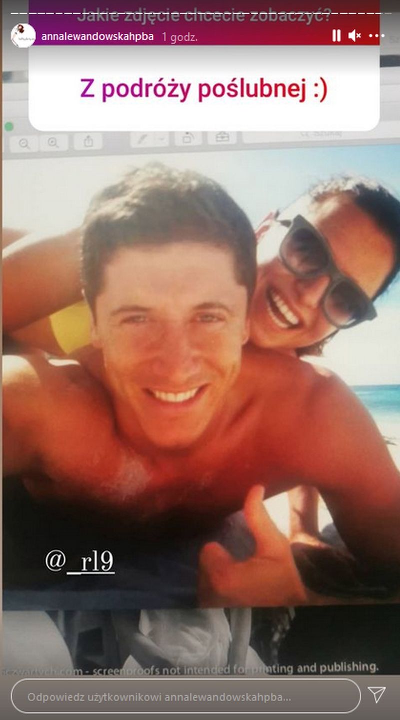 Anna i Robert Lewandowscy