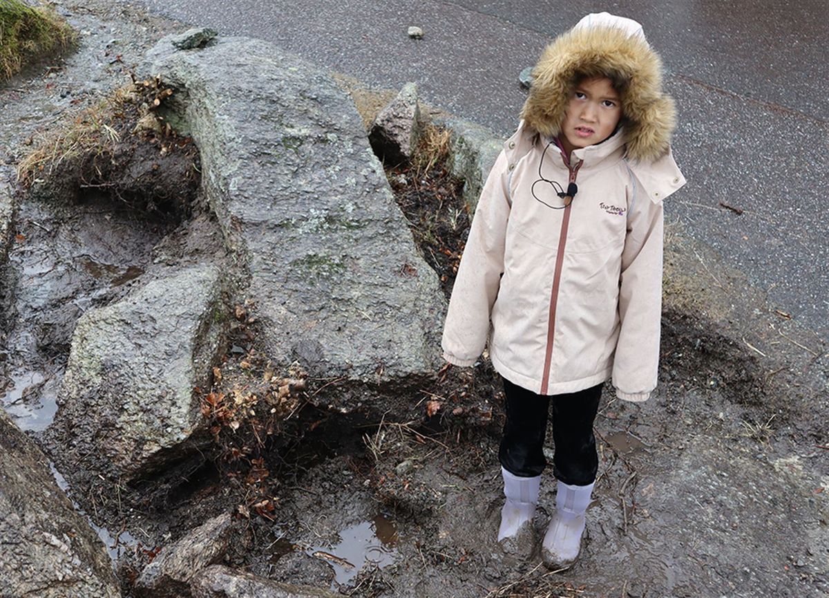 8-letnia dziewczynka podniosła kamień i znalazła artefakt sprzed 3700 lat. Zdjęcie z gminy okręgu Vestland