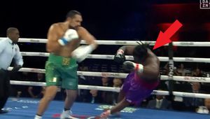 Co za nokaut! Padł jak kłoda