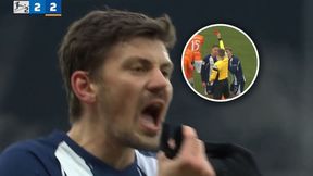 Kownacki był w szoku. Sędzia wyciągnął czerwoną kartkę [WIDEO]