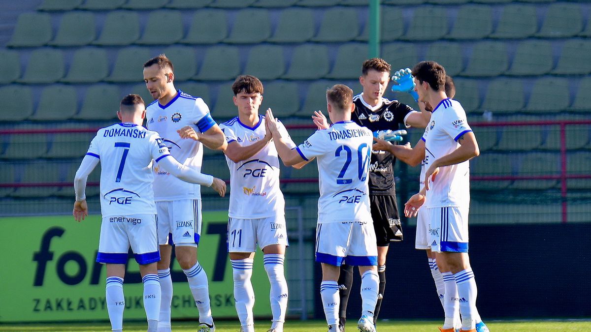 WP SportoweFakty / Paweł Piotrowski / Na zdjęciu: piłkarze Stali Mielec 