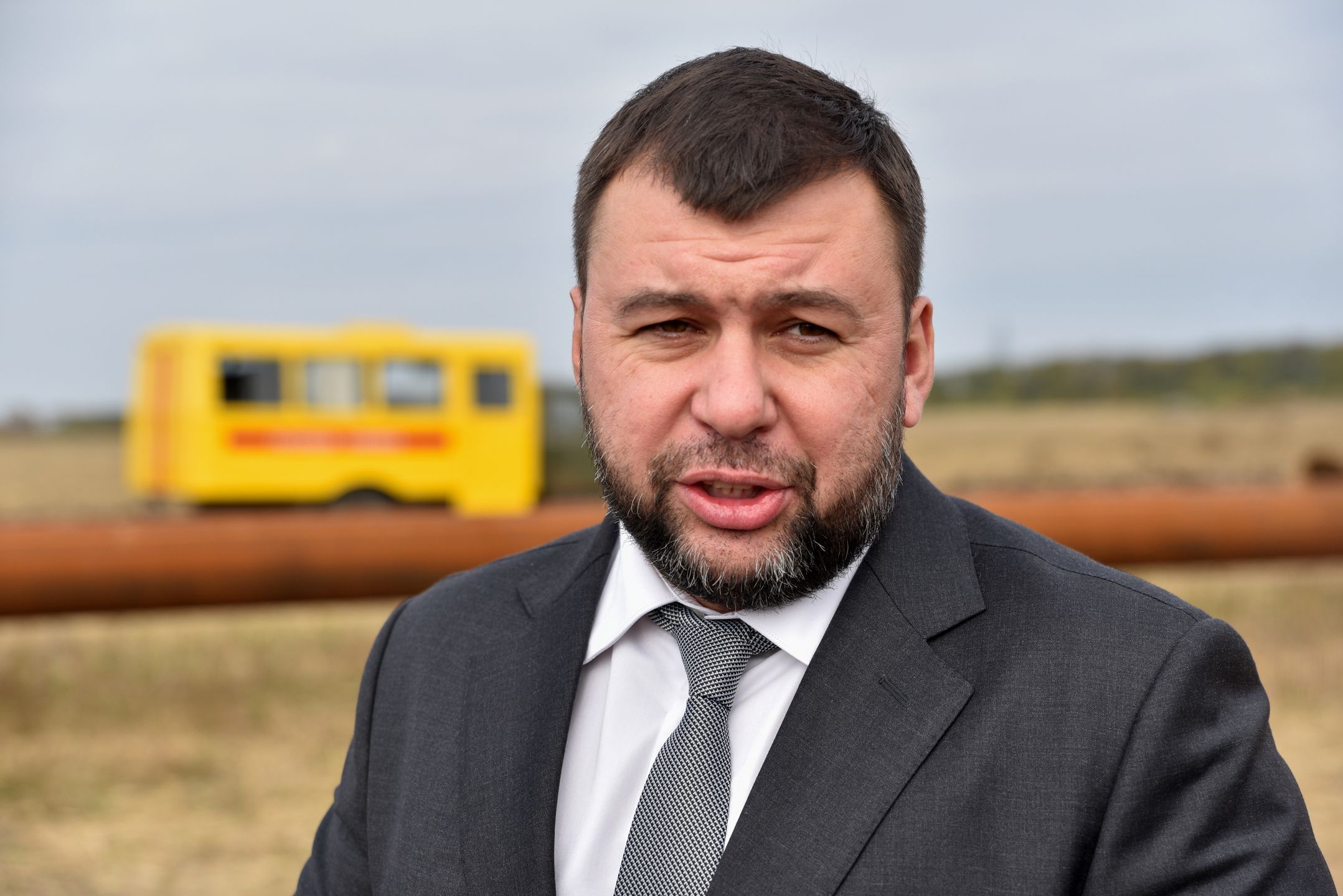 Denis Puszylin, przywódca samozwańczej Donieckiej Republiki Ludowej