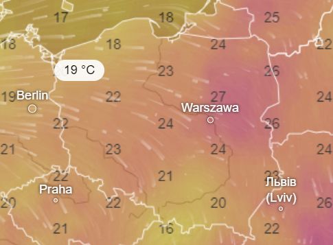 Prognoza pogody na 2 lipca