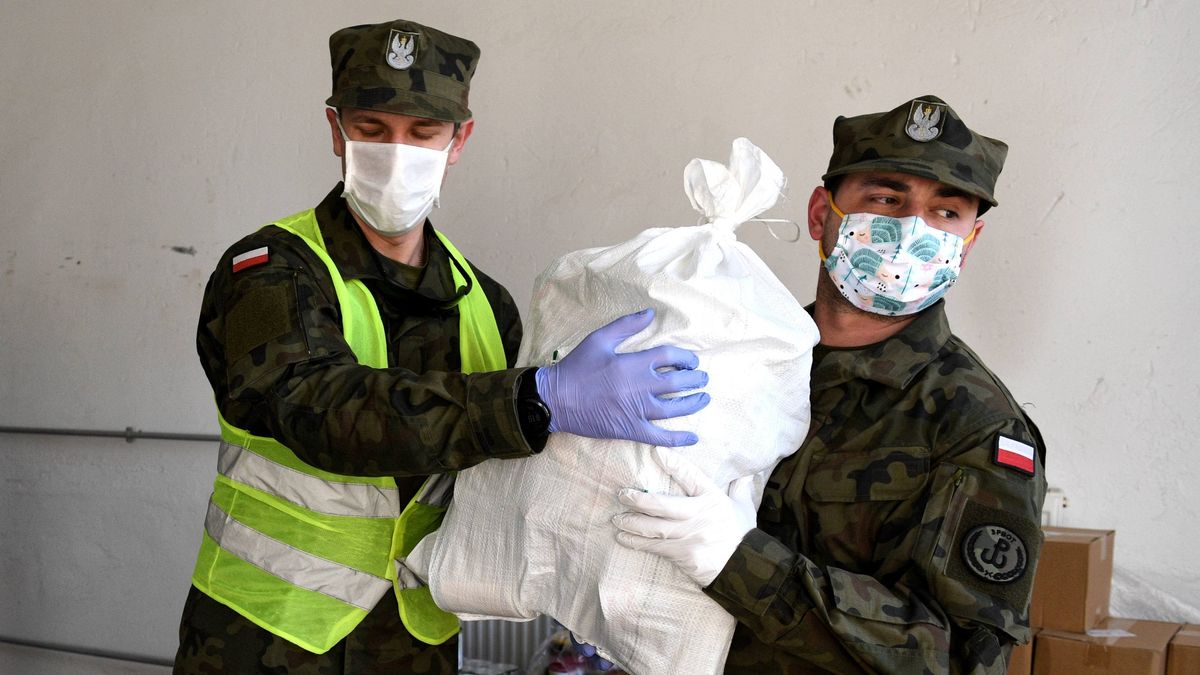 Koronawirus w Polsce. Żołnierze WOT pomagają w czasach pandemii