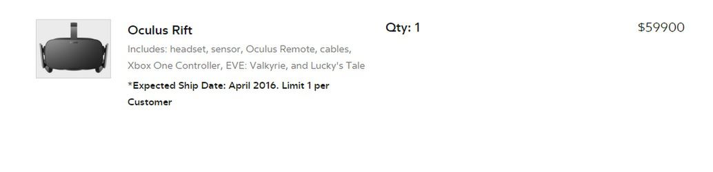 Cena Oculus Rift zaskakuje! Data premiery na szczęście nie 2