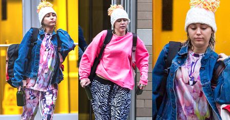 Miley Cyrus w piżamie z... japońskim porno! (ZDJĘCIA)
