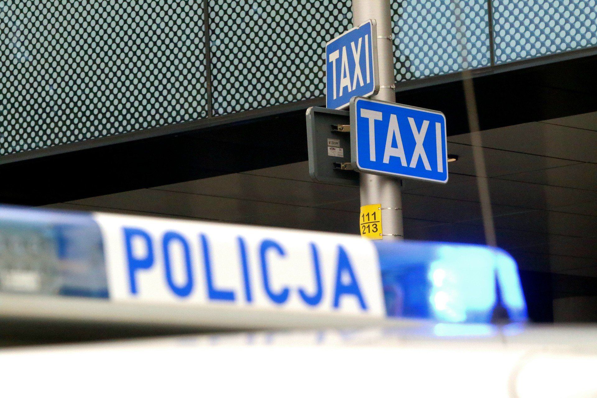 Mandat dla pijanego pasażera taksówki