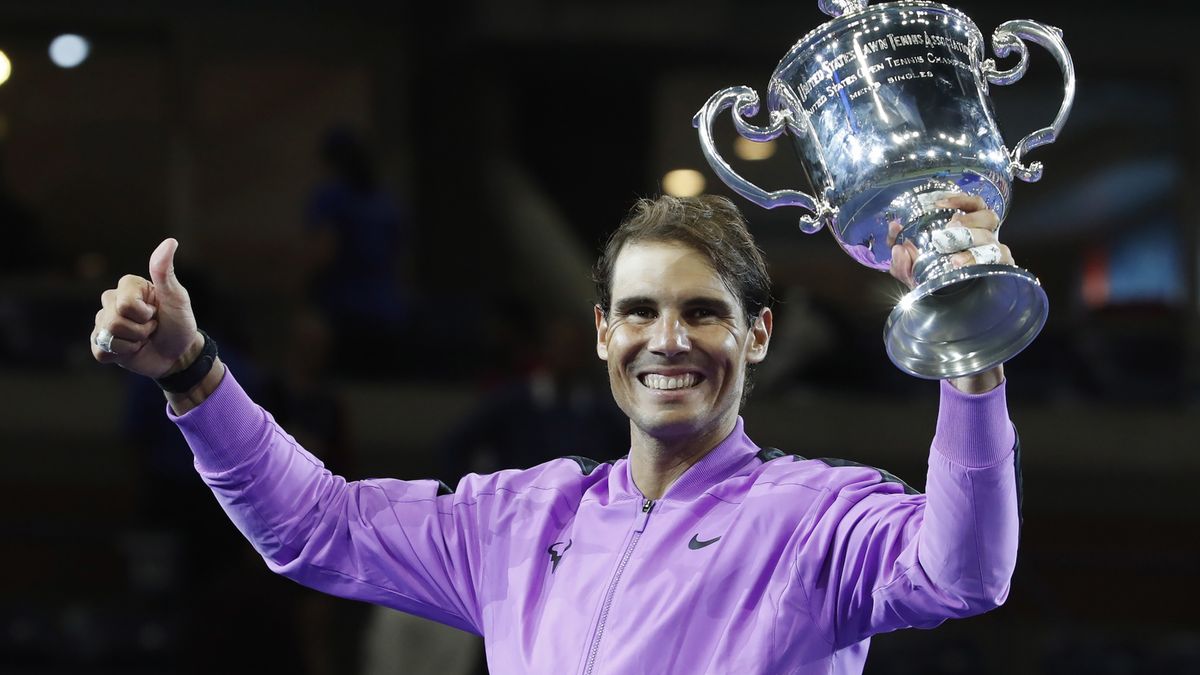 PAP/EPA / JASON SZENES / Na zdjęciu: Rafael Nadal