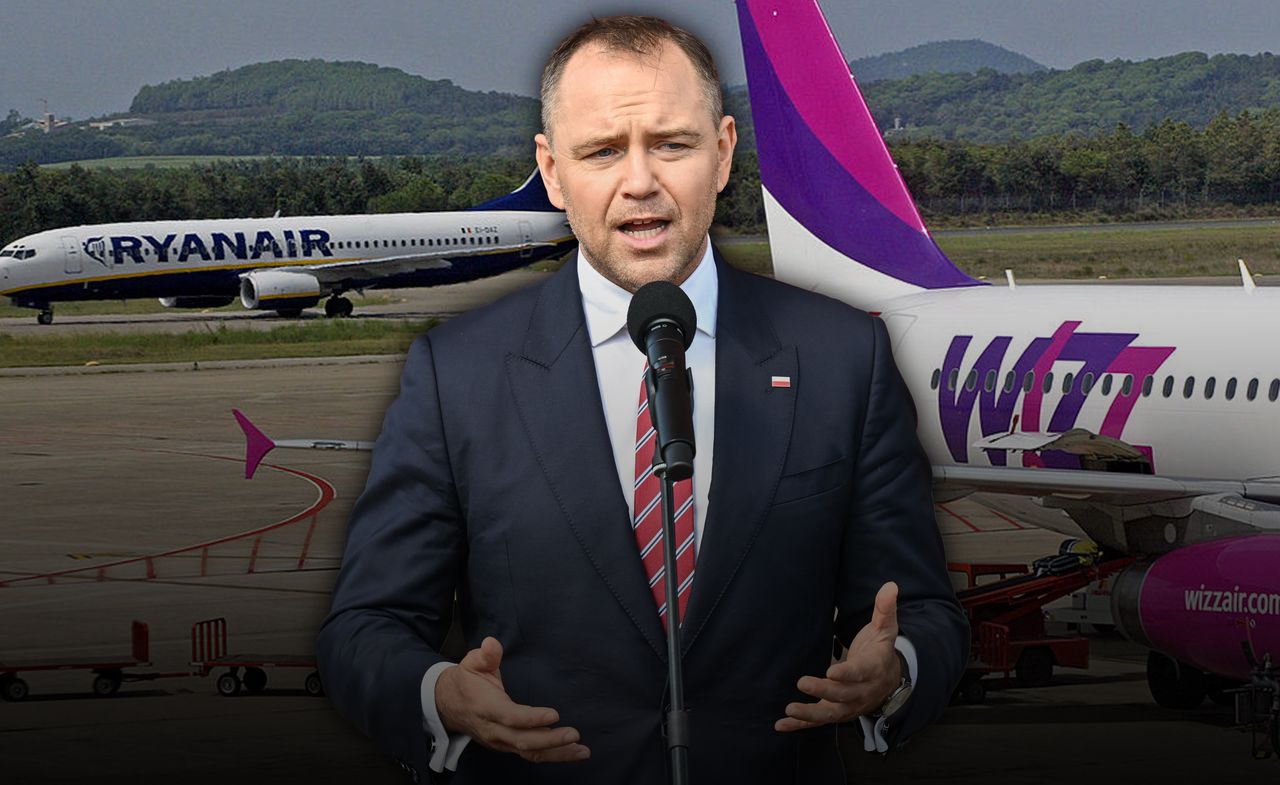 "Wrzutka" w ustawie Nawrockiego o CPK. Uderzyłaby w Ryanaira i Wizz Aira