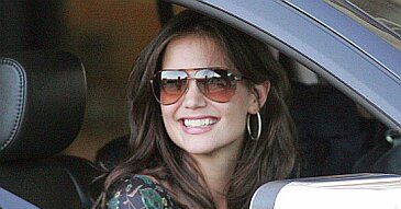 Katie Holmes i jej... opiekun