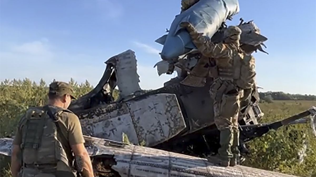 Ukraińcy zestrzelili rosyjski śmigłowiec szturmowy Mi-28