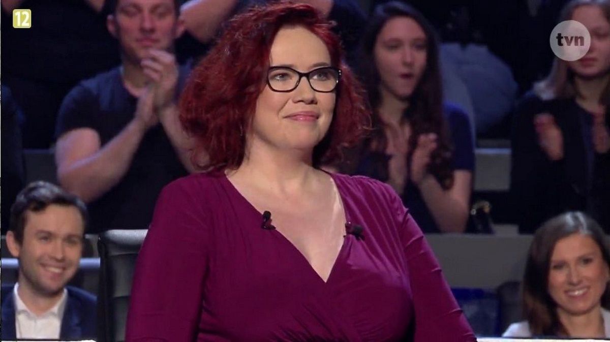 Katarzyna Kant-Wysocka wygrała milion w 927. odcinku "Milionerów"