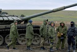 Mobilizacja w Rosji. Rezerwiści ćwiczą w niesprawnych czołgach