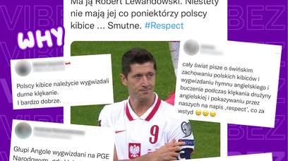 Gwizdy na meczu Polska - Anglia. Chcecie światowego poziomu? To sami zachowajcie choć trochę kultury