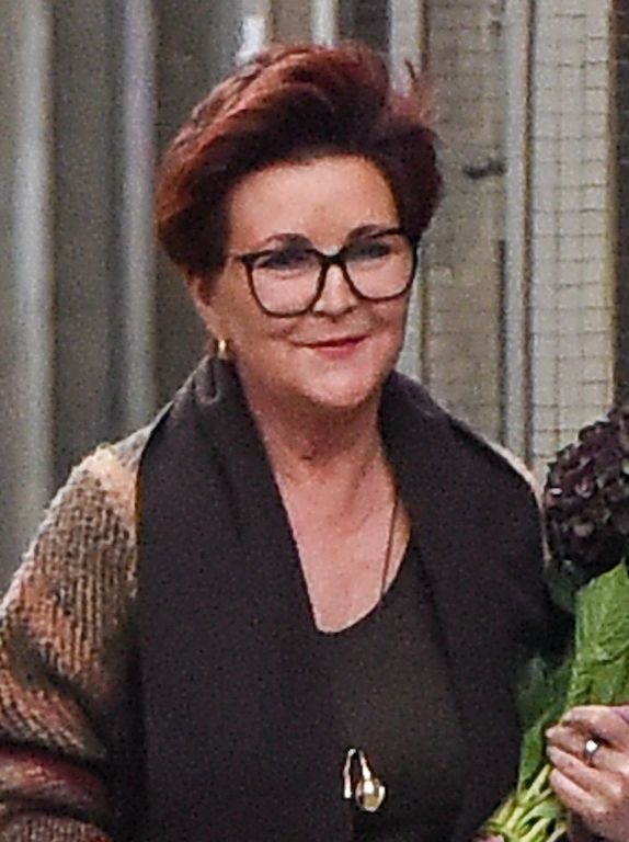 Jolanta Kwaśniewska na zakupach w butiku