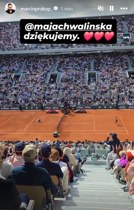 Wpis Marcina Prokopa na Instagramie