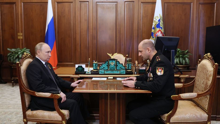 Władimir Putin na naradzie 