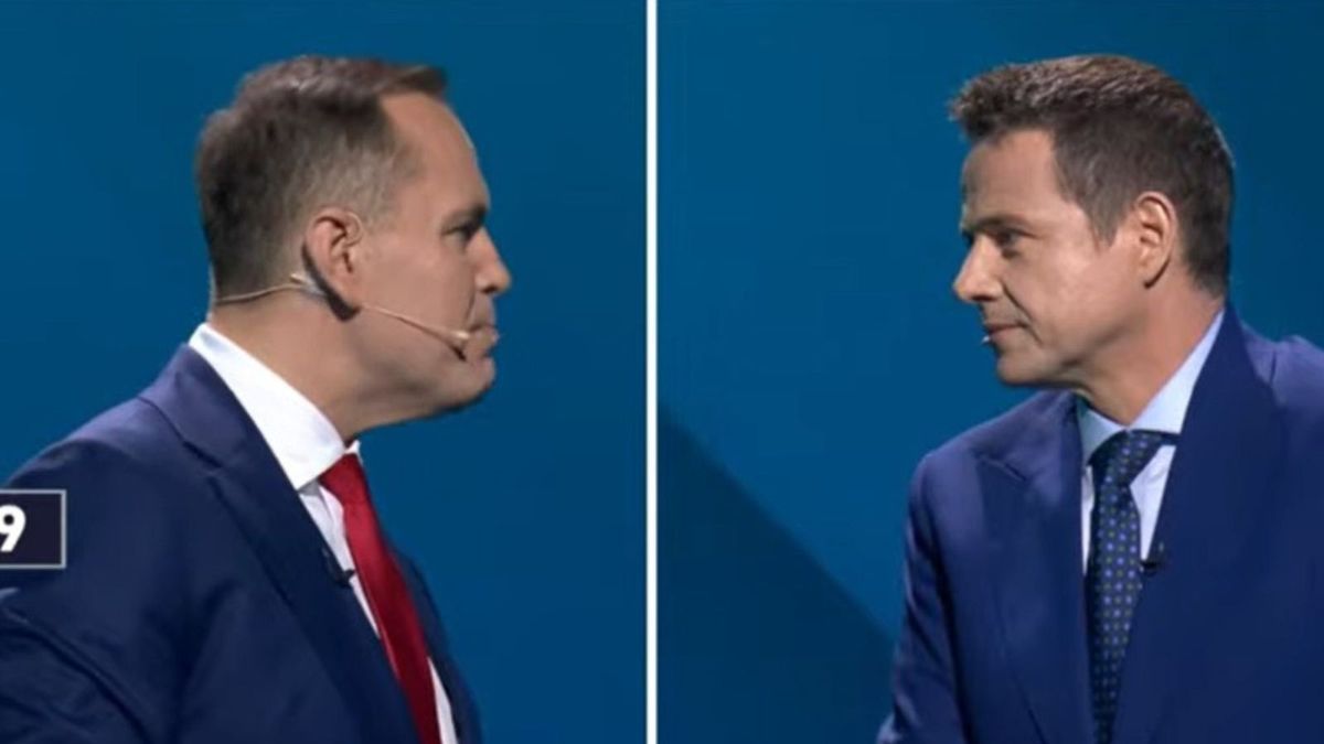 Trzaskowski zaatakował Nawrockiego podczas debaty 