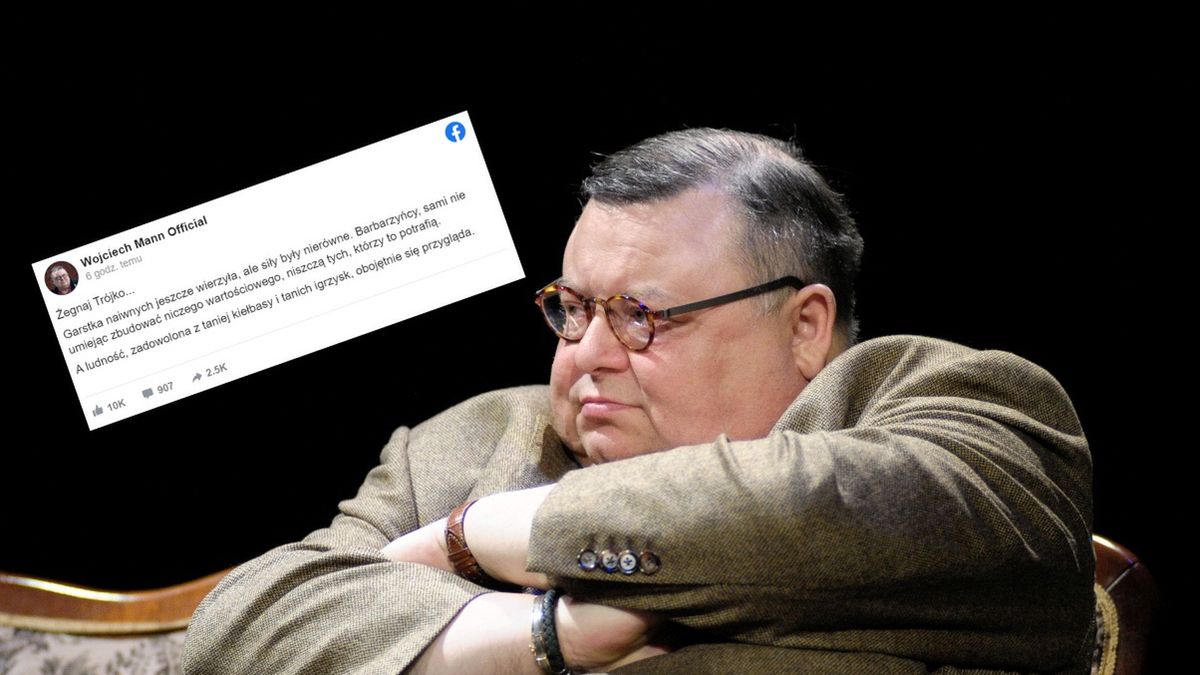 Wojciech Mann bezlitosny.