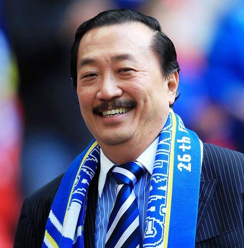 Właściciel Cardiff, Vincent Tan (fot. PAP/EPA)