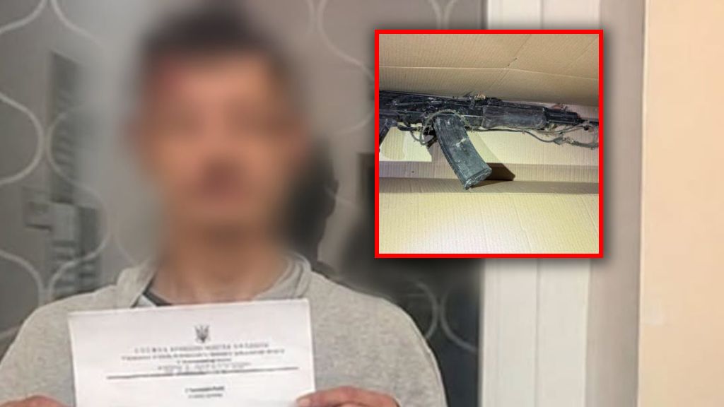 SBU zatrzymała rosyjskiego zbrodniarza wojennego