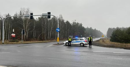 Czasowa blokada DK 11 Piła – Jastrowie