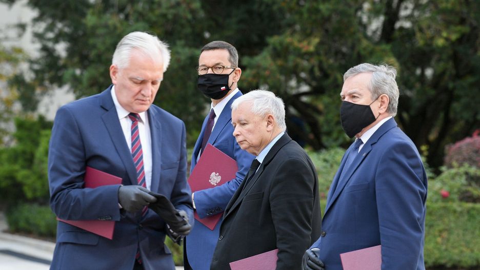 Jarosław Gowin i Jarosław Kaczyński 