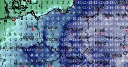 Nawet -22 st. C. Tak zacznie się nowy tydzień