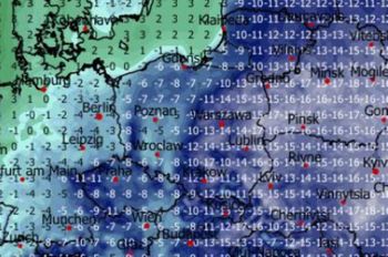 Nawet -22 st. C. Tak zacznie się nowy tydzień