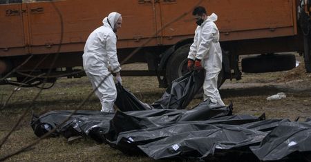 Wojna w Ukrainie. Francuzi zbadają rosyjskie zbrodnie pod Kijowem